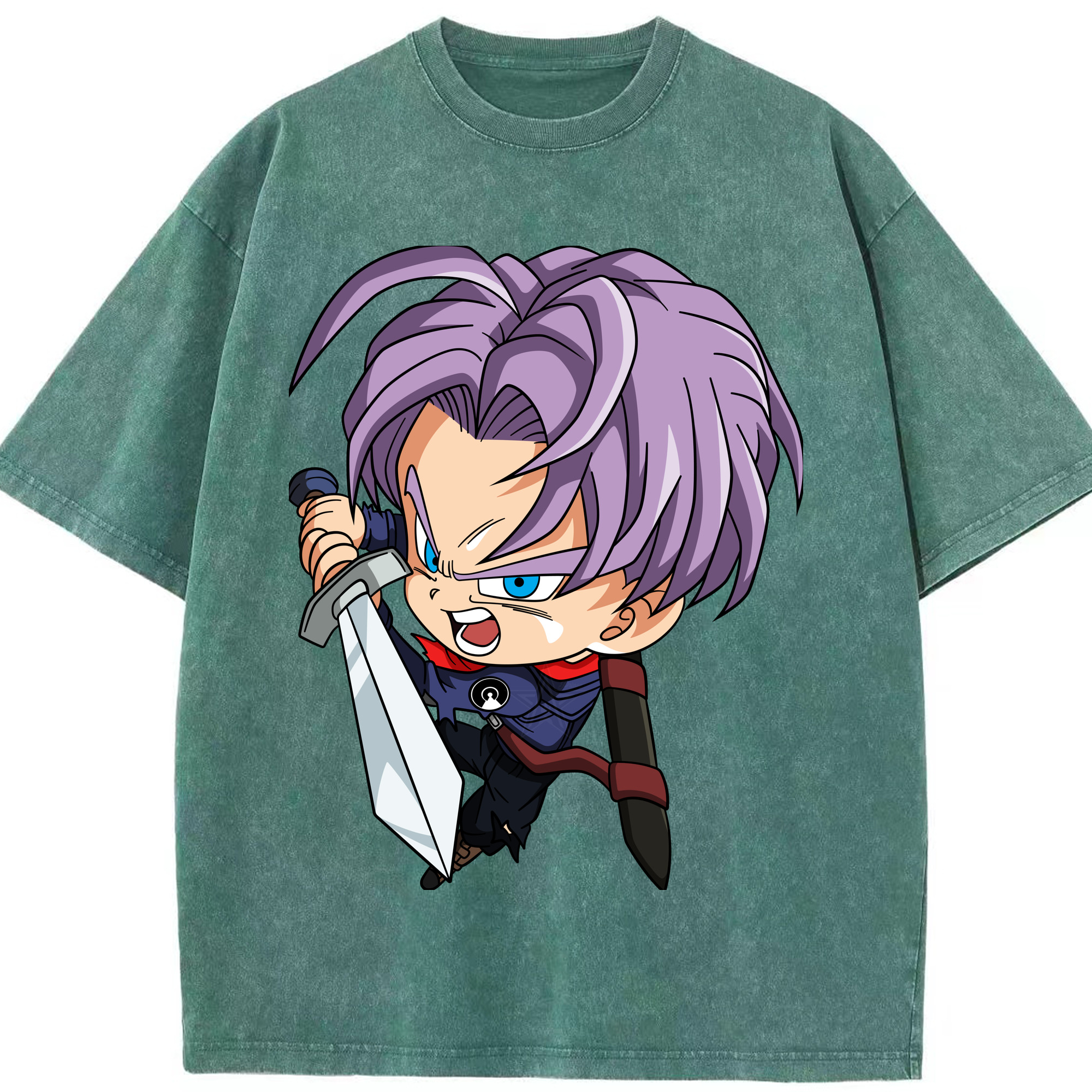 （画像用） ドラゴンボール DRAGON BALL 綿100% ヴィンテージ風 半袖Tシャツ（フロントプリント）